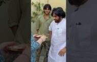 MLA పవన్ కళ్యాణ్ గారి భార్య అన్నా లెజ్నోవా  అభివాదం #ytshorts #youtubeshorts #vizagvision
