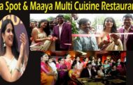 Da Spot & Maaya Multi Cuisine Restaurant Grand Inaugurated by Heroine Gowri Priya Visakhapatnam