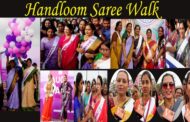 #Live Handloom Saree Walk | The Spirit of Vizag Society | Visakhapatnam | Vizag Vision