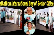 walkathon International Day of Senior Citizens at RK Beach Visakhapatnam Vizag Vision