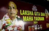 Laksha Gita Dana Maha Yagna and Sampoorna Gita Parayanam ISKCON Visakhapatnam Vizag Vision