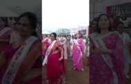 Pink sakhi Saree Walk vizag #vizagvision #ytshots #sakhi