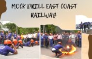 Mock Drill East Coast Railway by Civil Defence Personnel in Visakhapatnam Vizag Vision