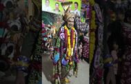విచిత్ర వేషధారణలో కళాకారులు అమ్మవారి జాతరలో #vizagvision #ytshots #ముత్యం మాంబా