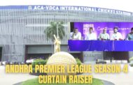 Vizag Vision: Andhra Premier League Season-4 Curtain Raiser Cricket players to play Press Meet