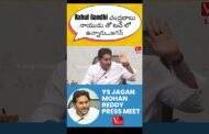 Rahul Gandhi చంద్రబాబు నాయుడు తో టచ్ లో ఉన్నారు...జగన్ #vizagvision #ytshots