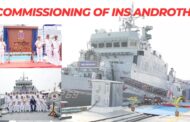 Commissioning Of INS ANDROTH Second ASW Shallow Water Craft in Visakhapatnam Vizag Vision