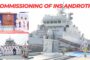INS Androth Commissioning Ceremony #vizagvision #ytshots #India Navy