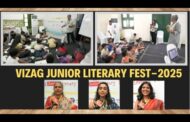 Vizag Junior Literary Fest-2025 at Hawa Mahal Beach Road in Visakhapatnam Vizag Vision