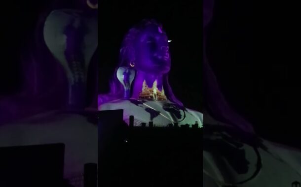 Isha Temple leazer show Original audio #vizagvision #ytshots #ఓం నమశ్శివాయ