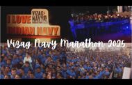 Vizag Navy Marathon 2025 Run at Beach Road in Visakhapatnam Vizag Vision