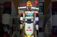 Humanoid Robot ASC ARJUN at Vizag Railway Station #vizagvision #ytshots