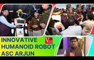 East Coast Railway Innovative Humanoid Robot ASC ARJUN at Railway station Visakhapatnam Vizag Vision