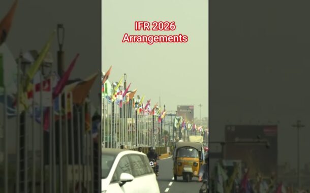 International Fleet Review 2026 Arrangements at Beach Road #vizagvision #ytshots