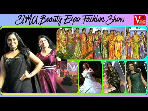 SIMA Beauty Expo Fashion Show Ramp Walk in Visakhapatnam Vizag Vision