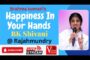 #Live Brahma kumari's Happiness In Your Hands Talk by BK Shivani @ Rajahmundry Vizag Vision