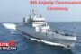 #Live INS Anjadip Commissioning Ceremony Chennai Courtesy Indian Navy Vizag Vision