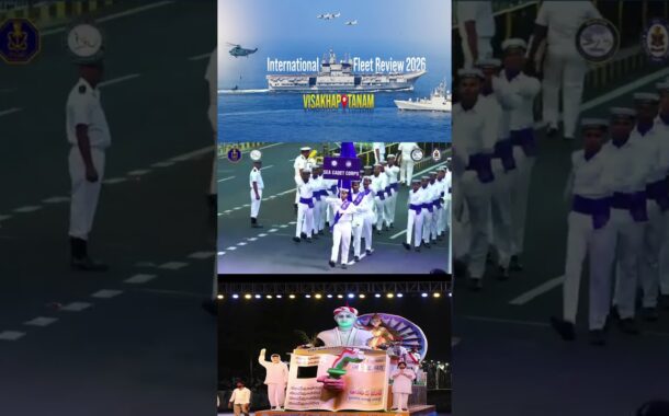 International City Parade 2026 Indian Navy #vizagvision #navy #ytshots