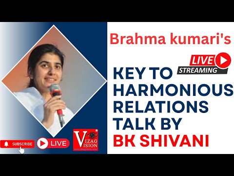 #Live Brahma kumari's Happiness In Your Hands Talk by BK Shivani @ Rajahmundry Vizag Vision
