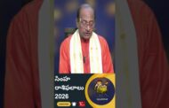 Simha Rasi Phalalu సింహ  రాశి ఫలాలు 2026 #Vizagvision #ytshots