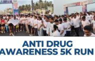 Anti Drug Awareness 5K Run at RK Beach in Visakhapatnam Vizag Vision