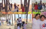 Holi Celebration students at RK Beach in Visakhapatnam Vizag Vision