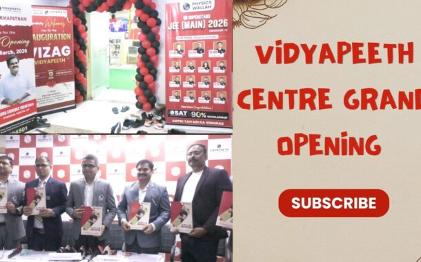 Vidyapeeth Centre Grand Opening in Visakhapatnam Vizag Vision