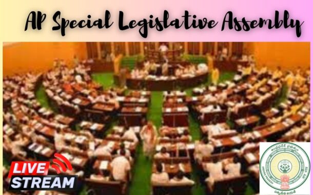 #Live Andhra Pradesh Special Legislative Assembly Courtesy I&PR Vizag Vision
