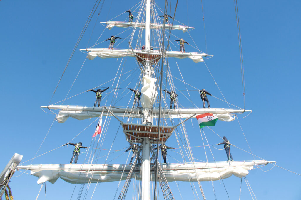 Vizagvision NewDelhi : INS SUDARSHINI DEPARTS SÈTE, FRANCE AFTER PARTICIPATION IN ESCALE À SÈTE 2026INS Sudarshini, the Indian Navy’s Sail Training Ship, departed the portcity of Sète on 07 Apr 2026, marking successful culmination of her participation in the renowned Escale à Sète. This biennial festival is amongst the largest maritime gatherings in the Mediterranean, celebrating global seafaring heritage. During the event, INS Sudarshini actively engaged in a range of maritime activities alongside international tall ships. The ship’s crew participated in cultural exchanges, maritime workshops, and sporting eventsintegral to the festival program.A major highlight was the participation of the Indian Naval marchingcontingent in the Heritage City Parade, commemorating 400thanniversary of the French Navy. Marching through the historic streets of Sète, while proudly displaying the Indian tricolour, the contingent delivered a flawless display of discipline, unity, and ceremonial excellence. Adding to the accolades, the Sudarshini rowing team secured a bronze medal at the Jeux Maritimes. The festival concluded with the spectacular Grande Parade de Départ, a ceremonial sail past, during which the ship unfurled her sails, creating a captivating visual display. During her port stay, the ship was open to visitors and welcomed thousands, offering insights into her role and capabilities. The enthusiastic turnout reflected strong cultural engagement and deepening maritime bonds between India and France. A joint yoga session was also conducted with the crew of FS Étoile and ITS Corsaro, symbolizing a shared commitment to health, harmony, and overall well-being. An official reception was hosted onboard by Shri Sanjeev Singla, Ambassador of India to France, attended by international dignitaries and representatives from participating nations. In his address, he emphasized the strong legacy and growing maritime cooperation between the two navies.