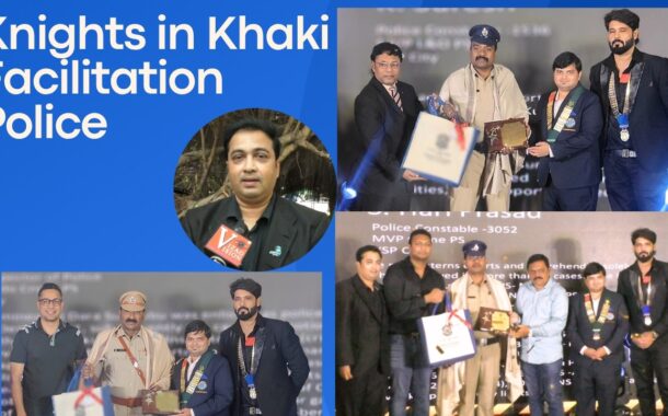 Knights in Khaki Facilitation to Police Department by Round Table India in Visakhapatnam VizagVision