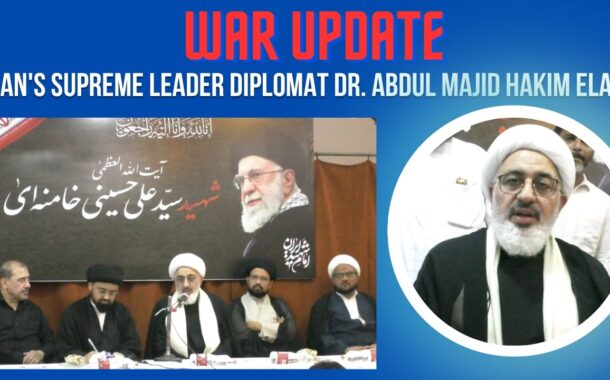 #live War Update Iran's Supreme Leader Diplomat Dr. Abdul Majid Hakim Elahi in Visakhapatnam
